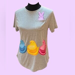 Easter Tee Shirt with Peeps